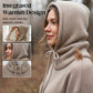 Knitted Balaclava Hooded Scarf for Women