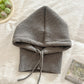 Knitted Balaclava Hooded Scarf for Women
