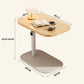 C-shaped adjustable folding table