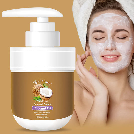 Coconut Facial Hair Removal Cream