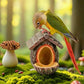 🐦 50% OFF NOW! 🏡 Outdoor Bird Feeder – Realistic Tree Stump Design, Attracts Wild Birds & Weather-Resistant Garden Decor 🌿