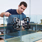 Right Angle Seam Setter with Suction Cup for Tile
