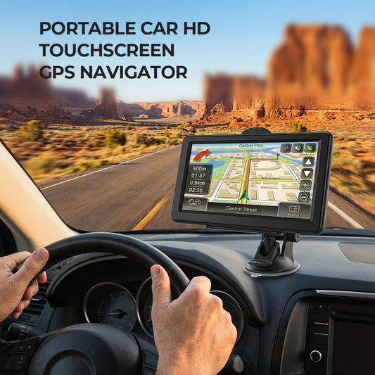 For North America only Portable Car HD Touchscreen GPS Navigator