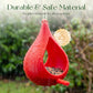 Teardrop-Shaped Hanging Bird Feeder
