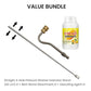 🔫【High-Pressure Washer Extension Pole】— Extends your reach by 1 meter, leaving no stain untouched! 🚿✨