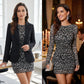 Women's Leopard Print Bodycon Mini Dress