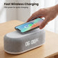 🔥Limited-time offer-6-in-1 Wireless Charging Station（Wireless charger, clock, Bluetooth speaker, night light, LED digital display, and thermometer）