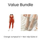 🥳2026 HOT SALE🥳💞50K+ SOLD!🌸🦋50% OFF High-Stretch V-Neck Jumpsuit – All-day ease for fitness & beyond. Breathable, flexible & effortlessly chic. Your go-to for movement. 🧘‍♀️💫