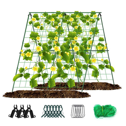 A-Frame Garden Trellis for Climbing Plants
