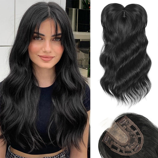 Wavy Curly Wig with Front Lace Design