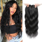 Wavy Curly Wig with Front Lace Design