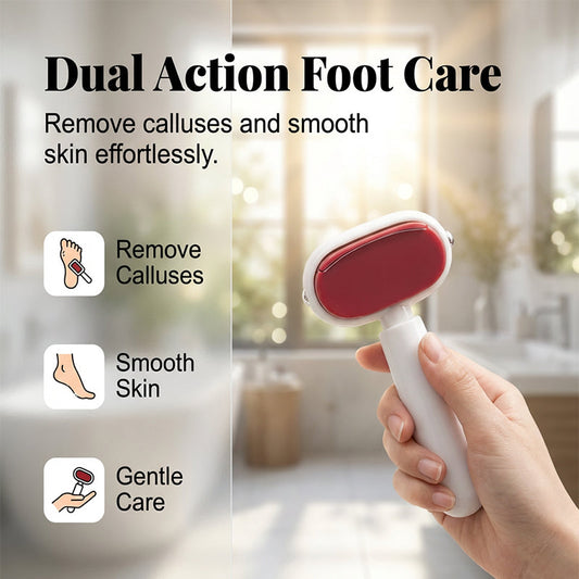 🎉Buy 1 Get 1 Free🦶 Double Sided Stainless Steel Foot Scraper Callus Remover ✨