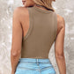 🥳2026 HOT SALE🥳💞50K+ SOLD!🎽💕 50% OFF! Round Neck Built-in Bra Tank – Stretchy ribbed knit, wrinkle-resistant. Conceals underarm fat, enhances curves. Built-in shelf bra for light support. Perfect for daily or workout. 🌸✨