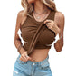 🥳2026 HOT SALE🥳💞50K+ SOLD!🎽💕 50% OFF! Round Neck Built-in Bra Tank – Stretchy ribbed knit, wrinkle-resistant. Conceals underarm fat, enhances curves. Built-in shelf bra for light support. Perfect for daily or workout. 🌸✨