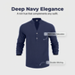 Autumn Casual Henley T-Shirt for Men 