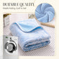 Soft Fluffy Paw-Printed Pet Blanket