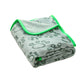 Soft Fluffy Paw-Printed Pet Blanket