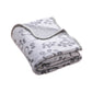 Soft Fluffy Paw-Printed Pet Blanket