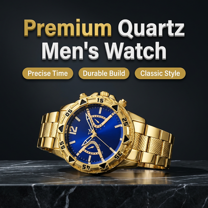 🔥Limited-time offer Men's Classic Metal Quartz Watch