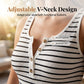 📢📢50% OFF !! ⏰Women's Striped Bodycon Tank Dress