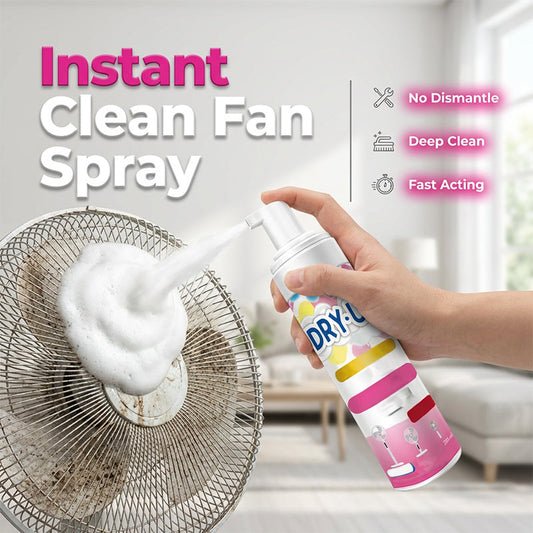 No-Rinse Fan Cleaner Spray.