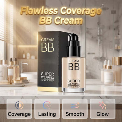 🥳2026 HOT SALE🥳💞50K+ SOLD!💧👩 50% OFF! Waterproof BB Cream – 24hr flawless coverage, lightweight & breathable. No touch‑ups needed. 🌸✨
