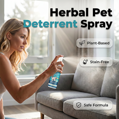 Herbal Pet Deterrent Spray for Cats & Kittens