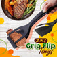 🍳 50% OFF NOW!🥩 2-in-1 Spatula Clip – Heat-Resistant Silicone & Non-Slip Handle – Kitchen Cooking Essential 🔥