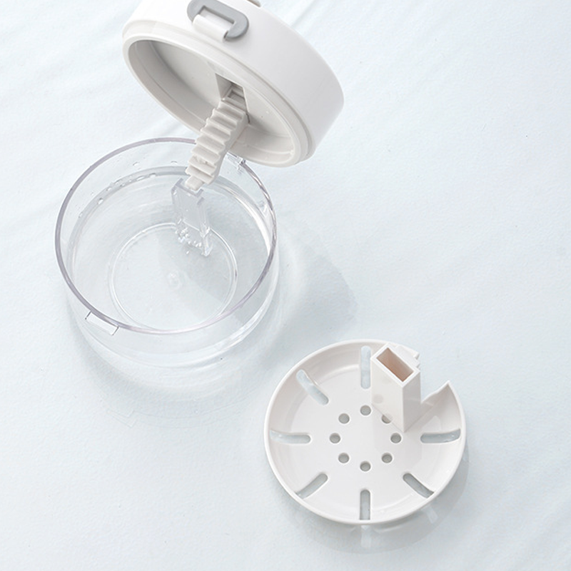 Retainer storage case disassembled parts