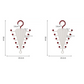 Multi-Functional V-Shaped Double Sided Hanger Storage Rack