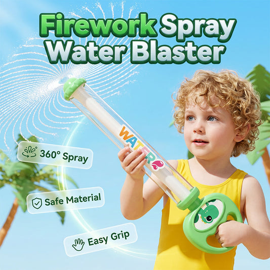 Fireworks‑Style Pull‑Action Water Blaster