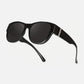 🕶️👓 50% OFF! Attention, glasses wearers: these oversized sunglasses slide right over your own glasses and make you look like a movie star—no expensive clip-ons, no fiddling with lenses!