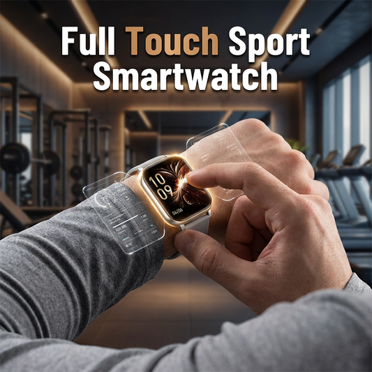 ⌚Full Touch Sport Smartwatch