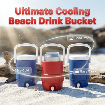 12oz Can Beach Drink Bucket