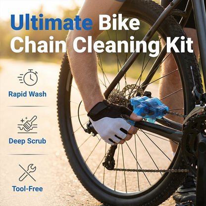 Bicycle Chain Cleaner & Brush Tool Kit