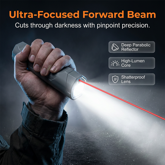 Infrared Laser Flashlight with COB Magnetic Base