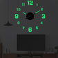 🥳2026 HOT SALE🥳💞50K+ SOLD!🏡🌙 50% OFF! DIY Acrylic Wall Clock Set – 3D depth, no ticking. Luminous option, damage‑free mount. Perfect for peaceful nights! 🛌✨