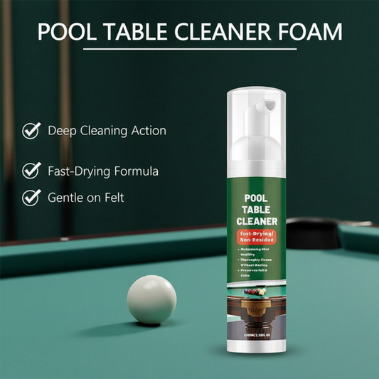 🥳2026 HOT SALE🥳💞50K+ SOLD!🎱🧽 50% OFF! Fast‑Drying Pool Table Felt Cleaner – Deep cleans chalk & oils, cloth‑safe. Quick dry, no residue. Back to the game in minutes! ✨💨