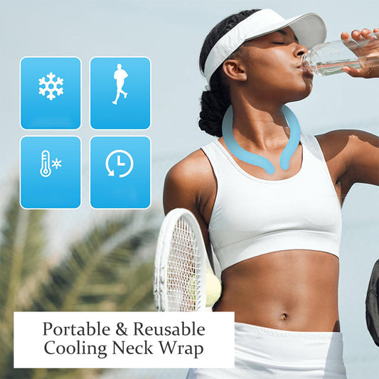 Portable Reusable Cooling Neck Wrap