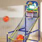 Automatic Ball Return Basketball Toy – Safe & Portable Arcade Fun