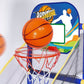 Automatic Ball Return Basketball Toy – Safe & Portable Arcade Fun
