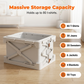 Foldable Vacuum Storage Bin with Electric Pump