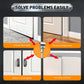 🗜️🚪Stainless Steel Door Hinge Adjustment Wrench