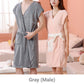 Ultra-Absorbent Wrap-Around Bathrobe for Home Use