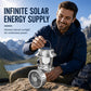 Multi-functional Solar Folding Fan
