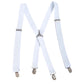 Adjustable Elastic X-Back Suspenders for Men