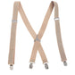 Adjustable Elastic X-Back Suspenders for Men
