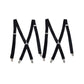 Adjustable Elastic X-Back Suspenders for Men