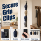 ✨ 8-Clip Wall Mount Hat Rack – Helps Save Space & Display Your Cap Collection, for Bedroom, Closet