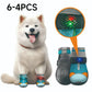 LED Dog Shoes – Breathable Mesh Paw Protectors with Night Lights, Non-Slip Wear-Resistant Soles, Adjustable Straps for Secure Fit